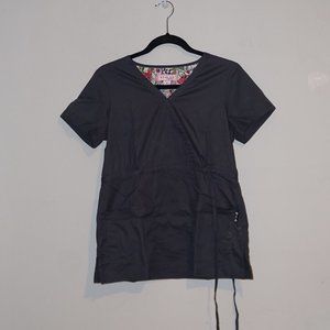 Koi graphite scrub top size M